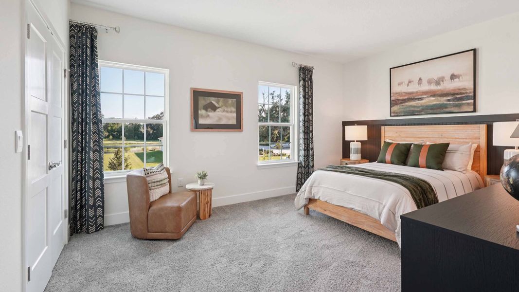 Furnished interior in a model home at Tartan Farms at Winding Oaks in Ocala (Image 16).