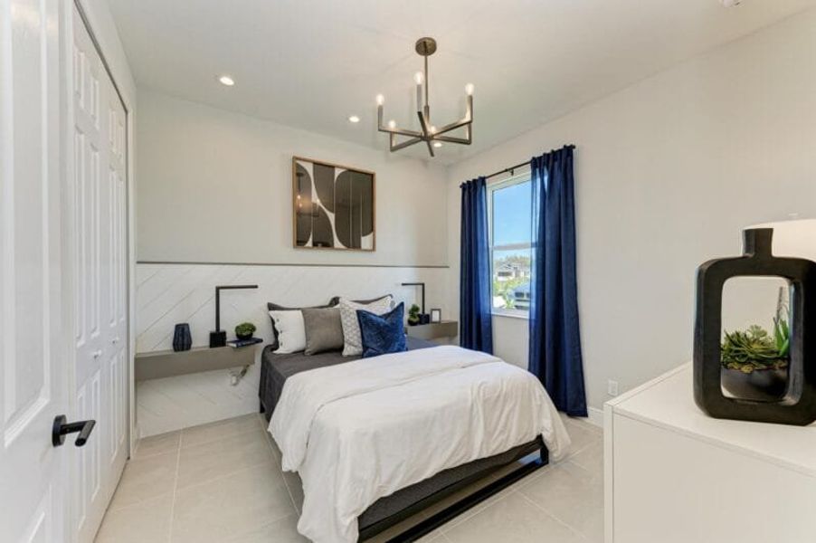 Furnished interior in a model home at The Willows in Parrish (Image 61). Furnished interior in a model home at The Willows in Parrish (Image 61).