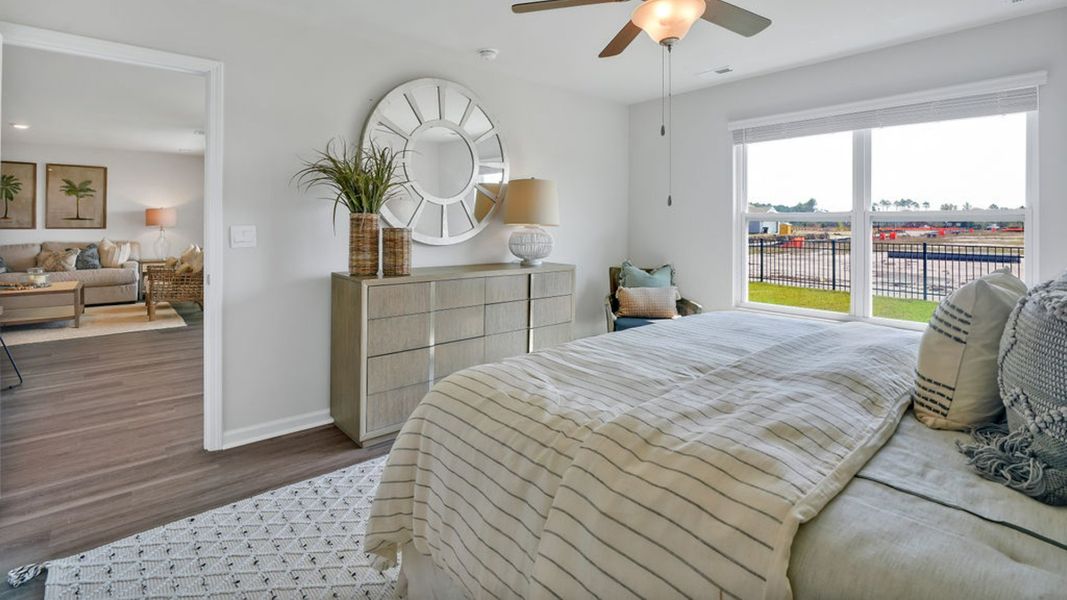 Furnished interior in a model home at Mariners Reach in Bolivia (Image 25). Furnished interior in a model home at Mariners Reach in Bolivia (Image 25).