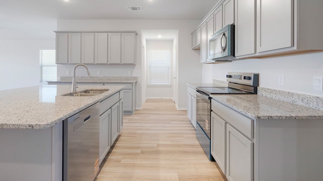 Furnished interior in a model home at Creekside Hills in Copperas Cove (Image 15).