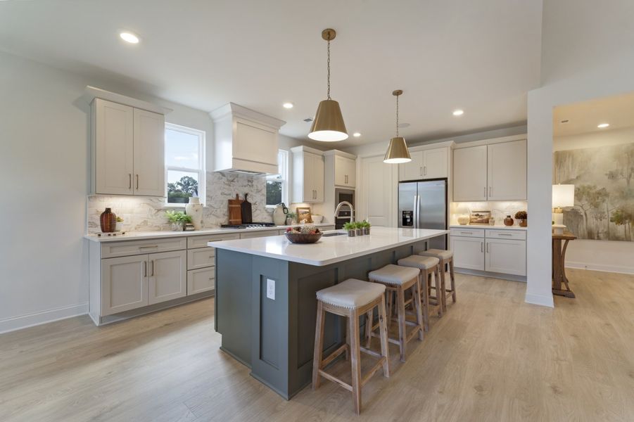 Furnished interior in a model home at Brewer Point in Murfreesboro (Image 12).