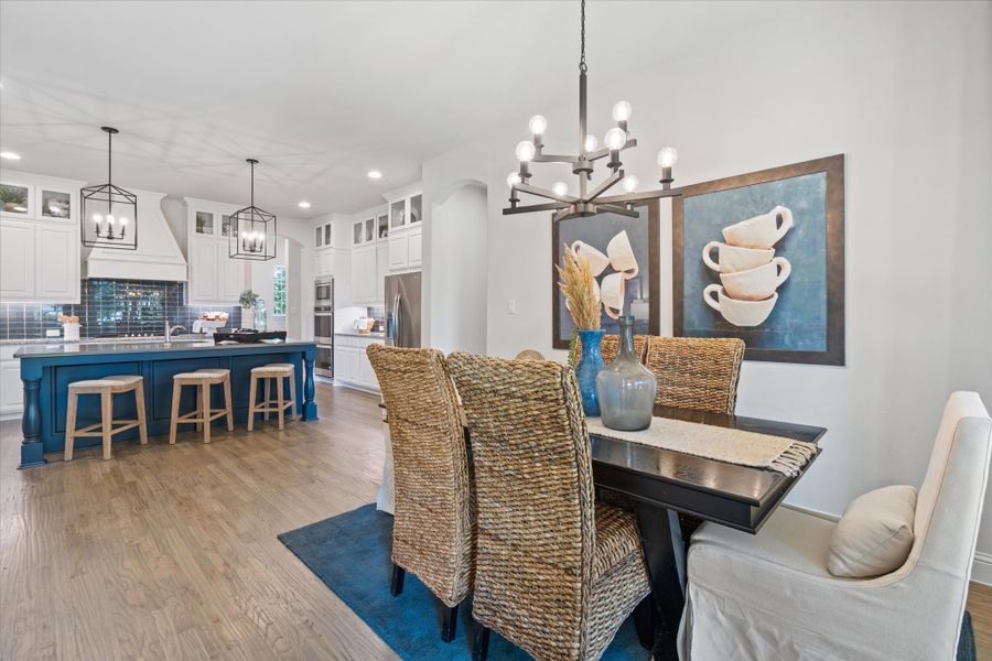 Furnished interior in a model home at Stone Creek Estates in Rockwall (Image 6).
