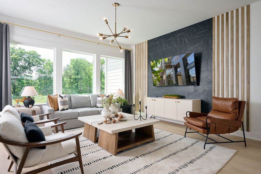 Furnished interior in a model home at Heritage Green – The Signature Collection in Columbia (Image 9). Furnished interior in a model home at Heritage Green – The Signature Collection in Columbia (Image 9).