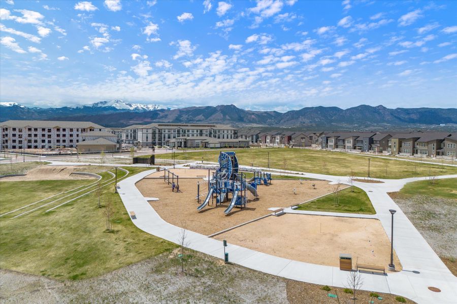 Image 23 of the Parkside at Victory Ridge community in Colorado Springs, CO.