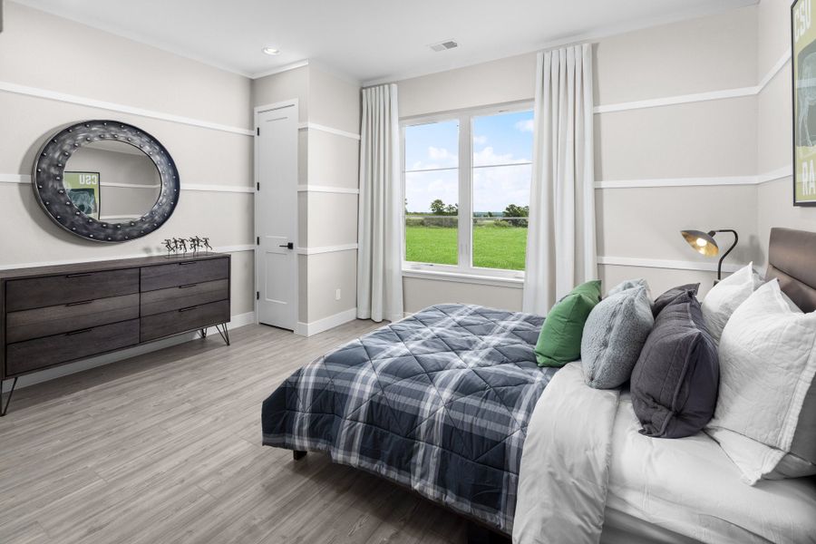 Furnished interior in a model home at The Summit at Castle Pines in Castle Pines (Image 38).