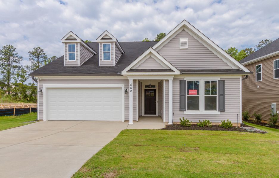 Front Exterior | New Construction Home in Windsor by Ivey Homes