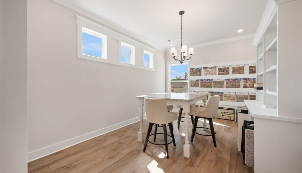 Furnished interior in a model home at Ponderosa Farms Manor in Gainesville (Image 41). Furnished interior in a model home at Ponderosa Farms Manor in Gainesville (Image 41).