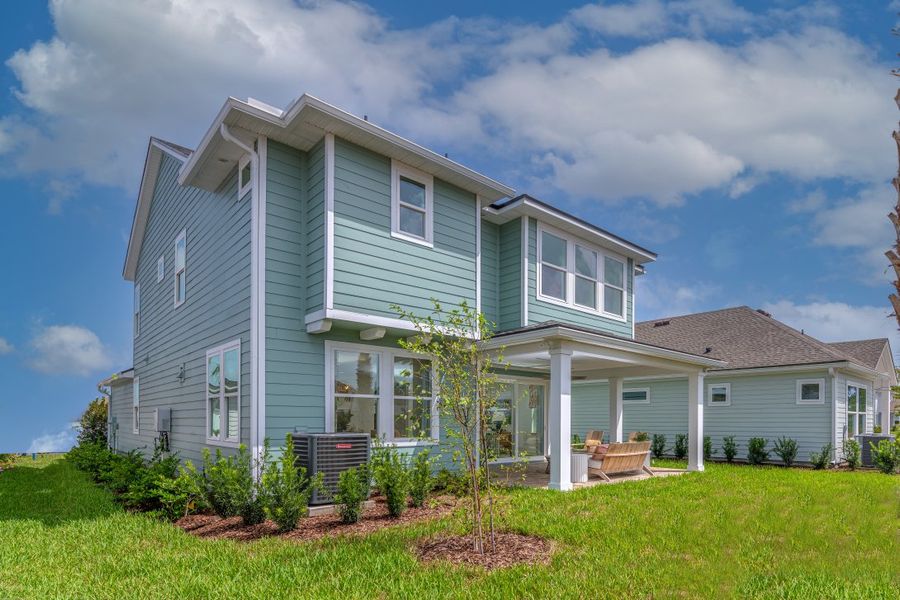 Exterior details of a home in Crosswinds at Nocatee, Ponte Vedra (Image 24).
