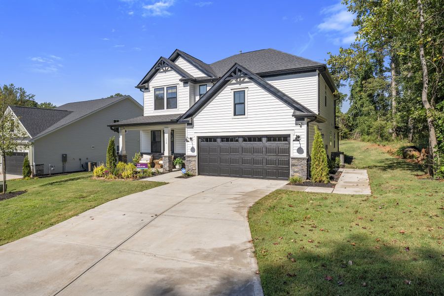 Front exterior of a home in the South Park community, located in Piedmont, SC (Image 8).