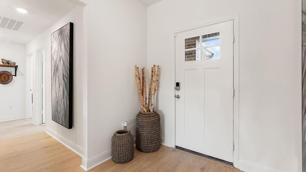 Furnished interior in a model home at Riverview in Georgetown (Image 6).