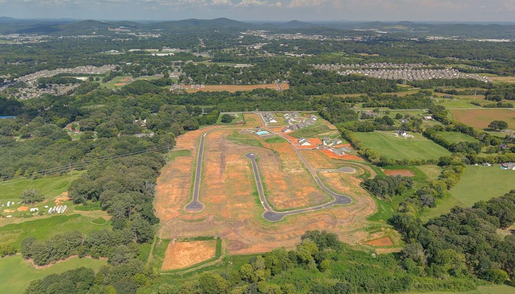 Site preparation and early development at Garland Meadows in Cartersville, GA (Image 59).