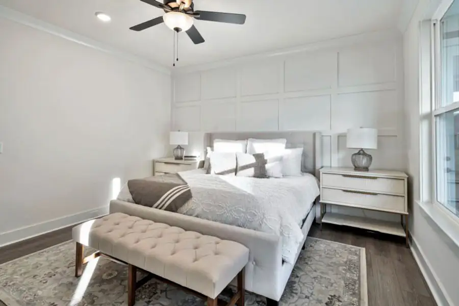 Furnished interior in a model home at Laurel Park in Hendersonville (Image 9).