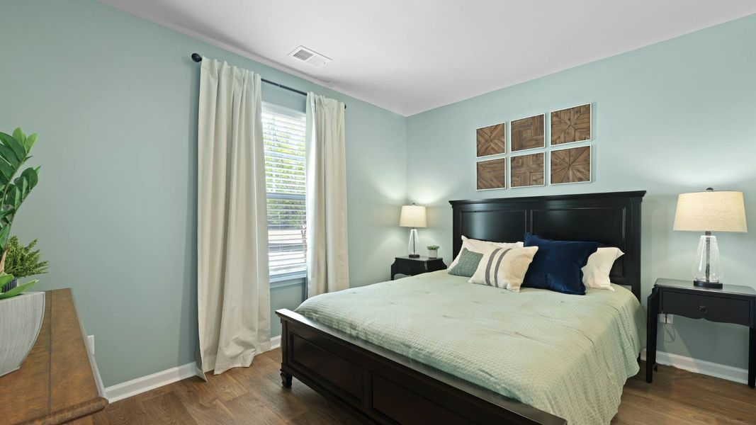 Furnished interior in a model home at The Timbers in Harleyville (Image 13). Furnished interior in a model home at The Timbers in Harleyville (Image 13).