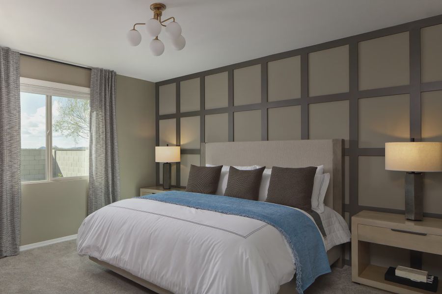 Furnished interior in a model home at Aloravita in Peoria (Image 5).