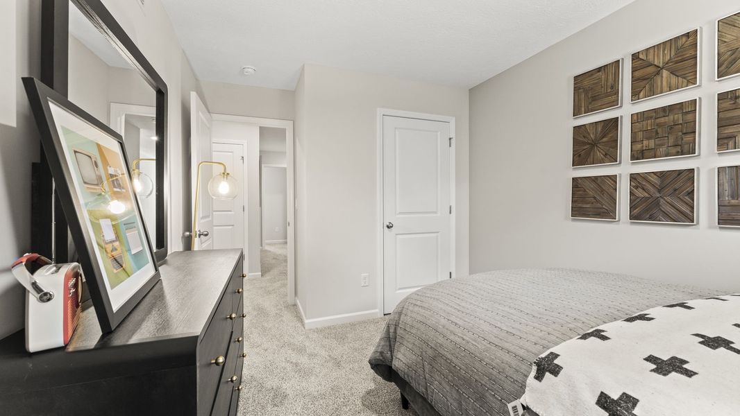 Furnished interior in a model home at Bancroft Place in Jackson (Image 27).