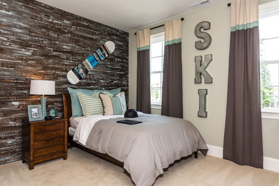 Furnished interior in a model home at Holly Springs – 12 Oaks - Robuck Homes in Garner (Image 5). Furnished interior in a model home at Holly Springs – 12 Oaks - Robuck Homes in Garner (Image 5).