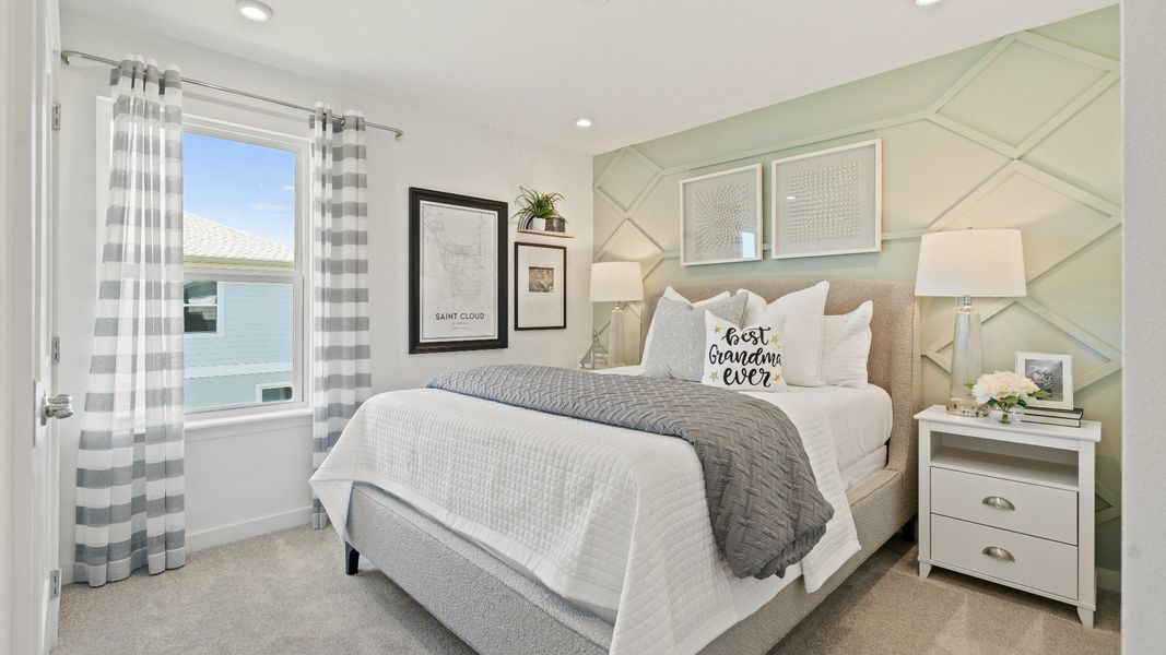 Furnished interior in a model home at Lakeside at Satilla in St. Cloud (Image 45). Furnished interior in a model home at Lakeside at Satilla in St. Cloud (Image 45).