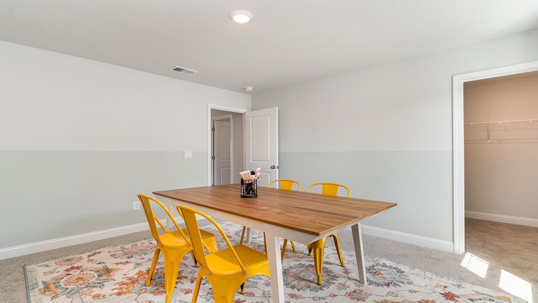 Furnished interior in a model home at The Retreat at Wild Wing in Conway (Image 24).