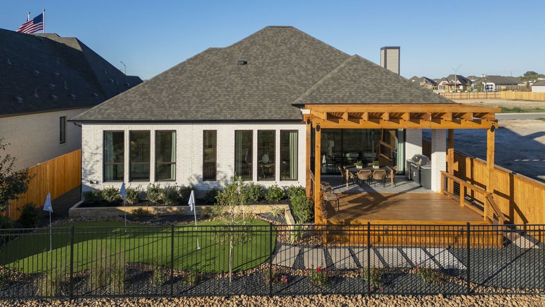 Exterior details of a home in Flat Creek 60', Castroville (Image 5).