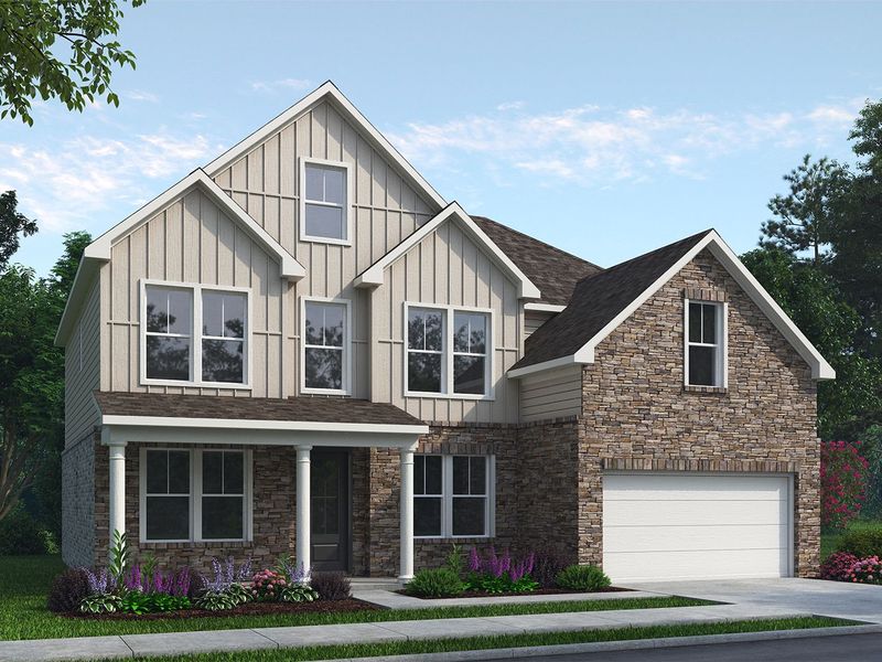 Front exterior of a home in the Fern Hollow community, located in Buford, GA (Image 2). Front exterior of a home in the Fern Hollow community, located in Buford, GA (Image 2).