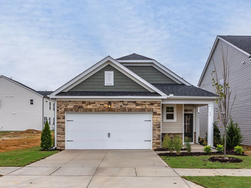 Front exterior of a home in the Gregory Village community, located in Lillington, NC (Image 9).