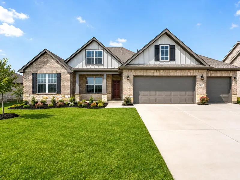 Front exterior of a home in the Waverly Estates community, located in Josephine, TX (Image 5).