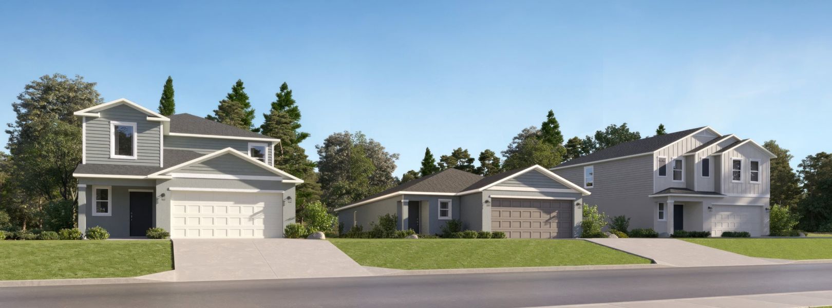 Crosswinds Manor Key Collection streetscape