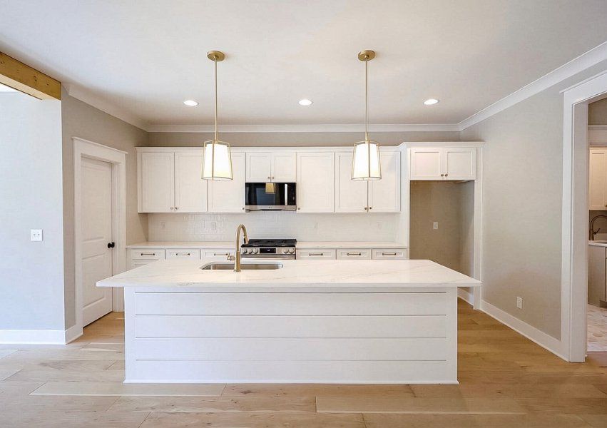 Furnished interior in a model home at Baker Road in Birchwood (Image 26).