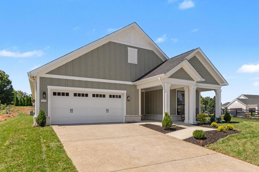 Front exterior of a home in the The Courtyards at Oakland Hills community, located in Louisville, KY (Image 2).