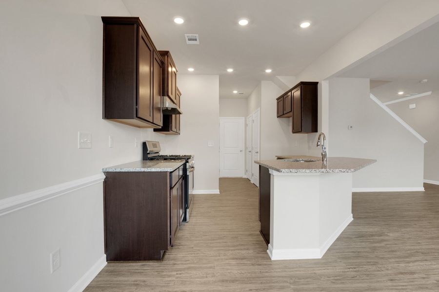 Furnished interior in a model home at Ross Pointe in Kennesaw (Image 2).