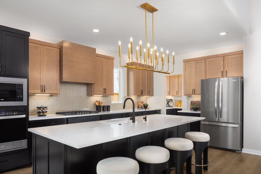 Furnished interior in a model home at The Parklands in Santa Clara (Image 7).
