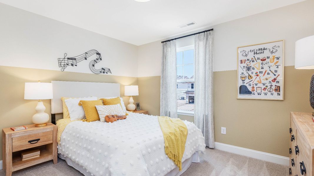 Furnished interior in a model home at The Farm at Neill's Creek in Lillington (Image 25). Furnished interior in a model home at The Farm at Neill's Creek in Lillington (Image 25).