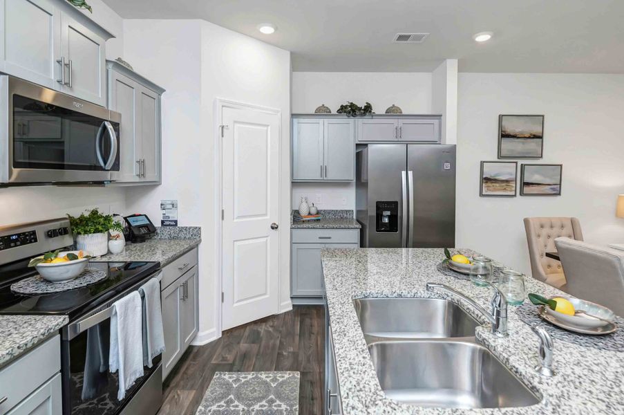 Furnished interior in a model home at Willow Commons in Lugoff (Image 6).