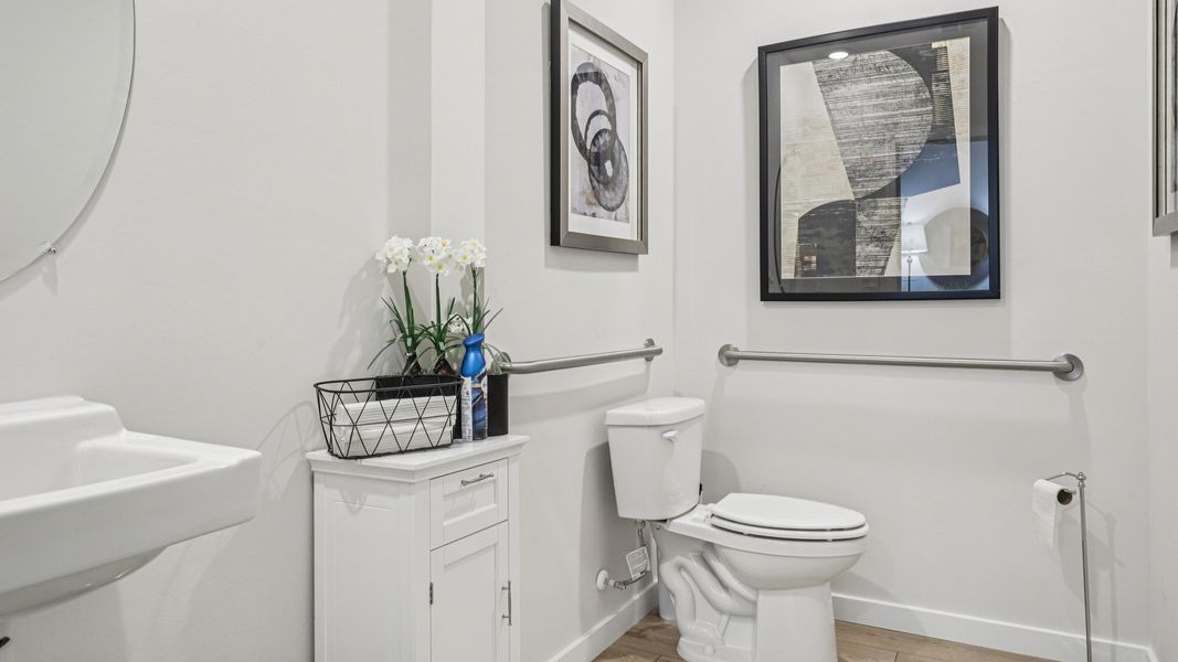 Furnished interior in a model home at Seagrass in Punta Gorda (Image 35).