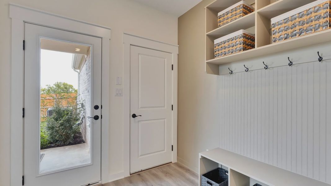 Furnished interior in a model home at Creeks Crossing in Elgin (Image 30).