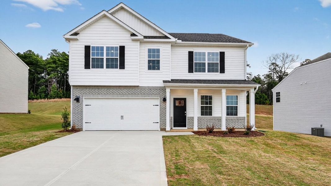 Front exterior of a home in the Collinswood community, located in Aberdeen, NC (Image 12). Front exterior of a home in the Collinswood community, located in Aberdeen, NC (Image 12).