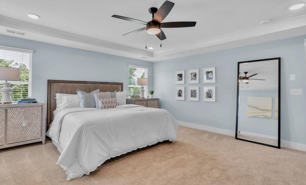 Furnished interior in a model home at Clubside Reserve at Summerlake in Lexington (Image 7). Furnished interior in a model home at Clubside Reserve at Summerlake in Lexington (Image 7).