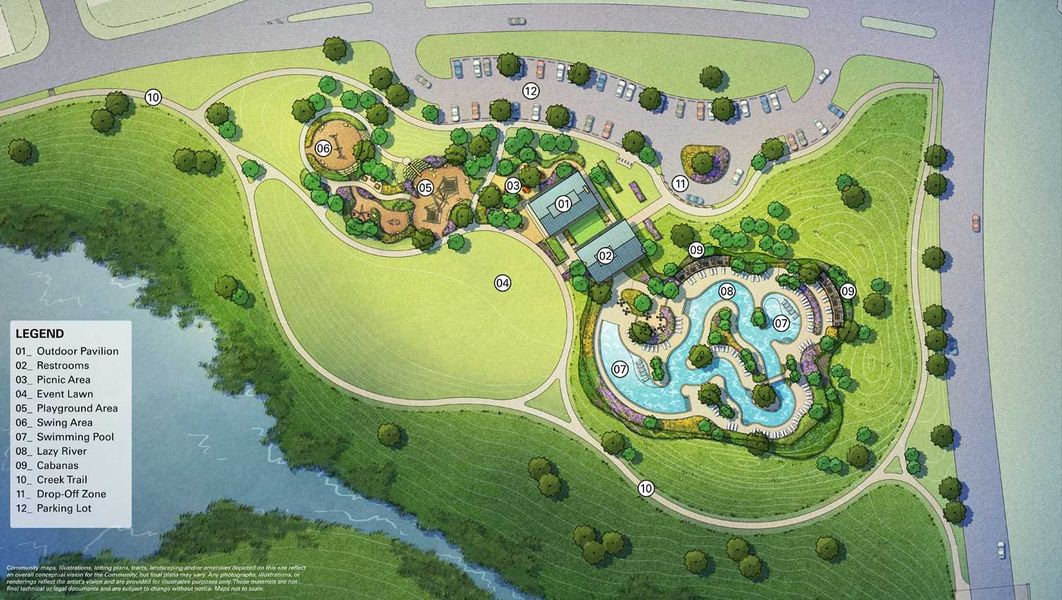 Image 46 of the Brookewater community in Rosenberg, TX.