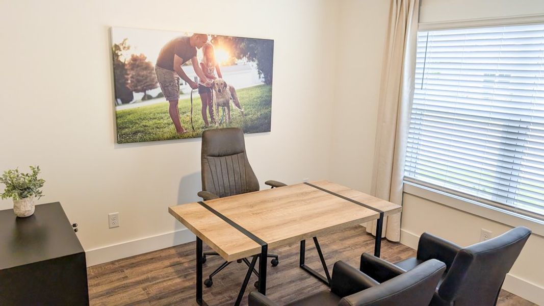 Furnished interior in a model home at Saint Andrews Garth in Kingsport (Image 29).