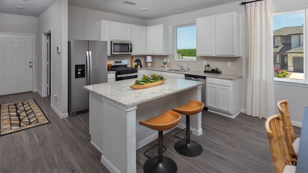 Hunters Ranch Model Home Kitchen