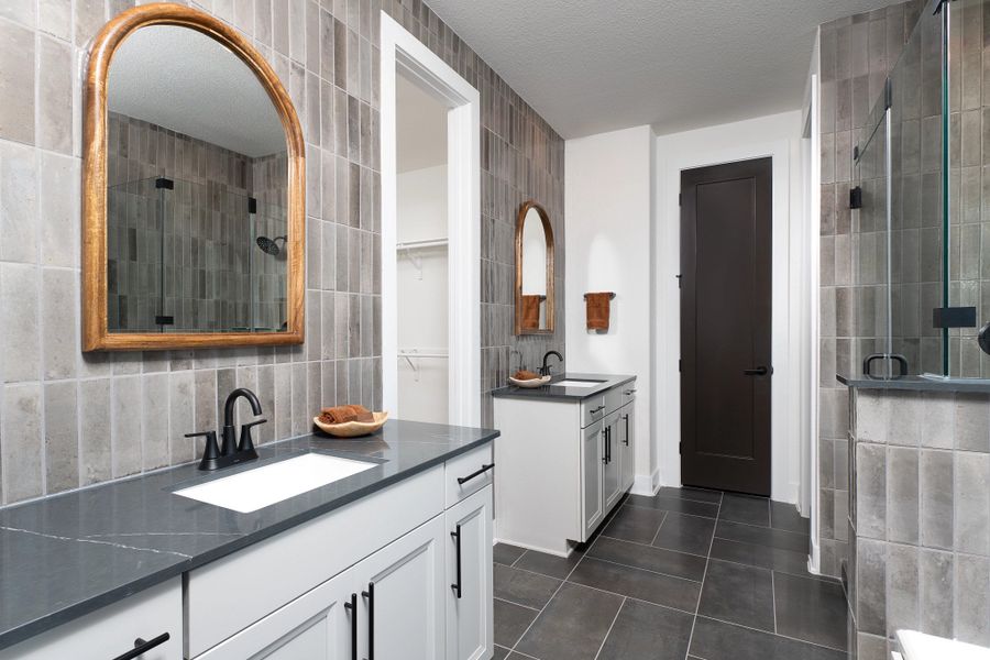 Furnished interior in a model home at Austin Point in Richmond (Image 10). Furnished interior in a model home at Austin Point in Richmond (Image 10).