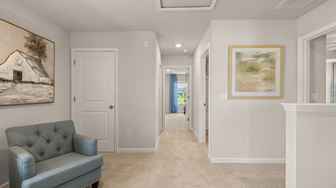 Furnished interior in a model home at Wrenfield at Chanticleer in North Augusta (Image 21). Furnished interior in a model home at Wrenfield at Chanticleer in North Augusta (Image 21).