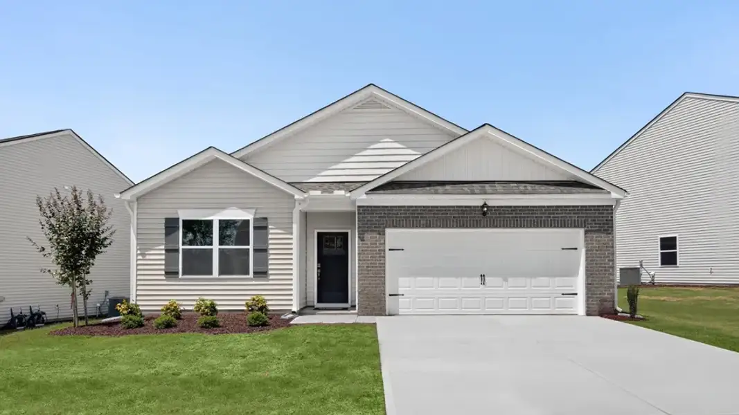 Front exterior of a home in the Copper Run South Single Family community, located in Durham, NC (Image 3).