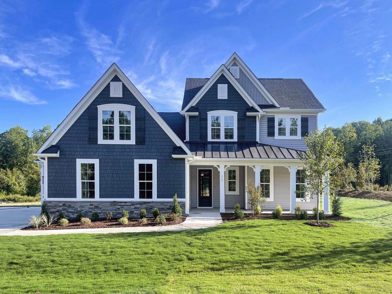 Front exterior of a home in the Baylee Ridge community, located in Selma, NC (Image 9).