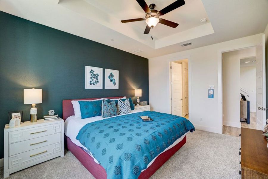 Furnished interior in a model home at Center 45 in Round Rock (Image 24). Furnished interior in a model home at Center 45 in Round Rock (Image 24).