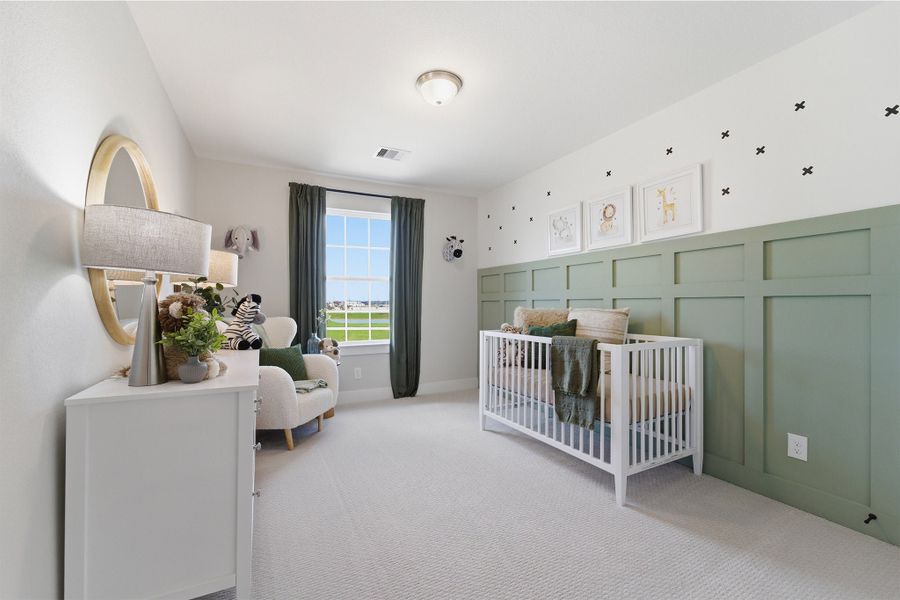 Furnished interior in a model home at Ashland in Angleton (Image 75).