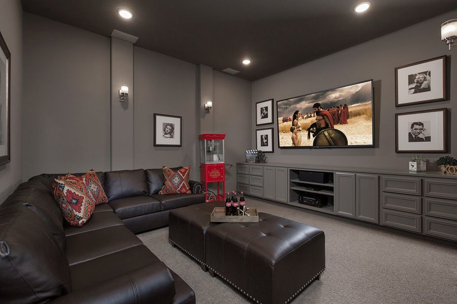 Furnished interior in a model home at Towne Lake 80' in Cypress (Image 25). Furnished interior in a model home at Towne Lake 80' in Cypress (Image 25).