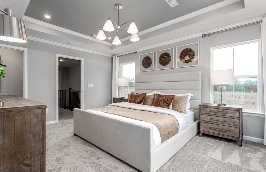 Furnished interior in a model home at Danbury in Winston-Salem (Image 12). Furnished interior in a model home at Danbury in Winston-Salem (Image 12).