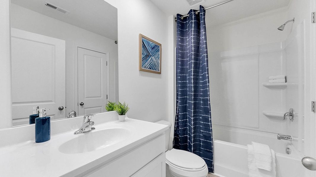 Furnished interior in a model home at Saylor's Place Townhomes in Jonesborough (Image 32).