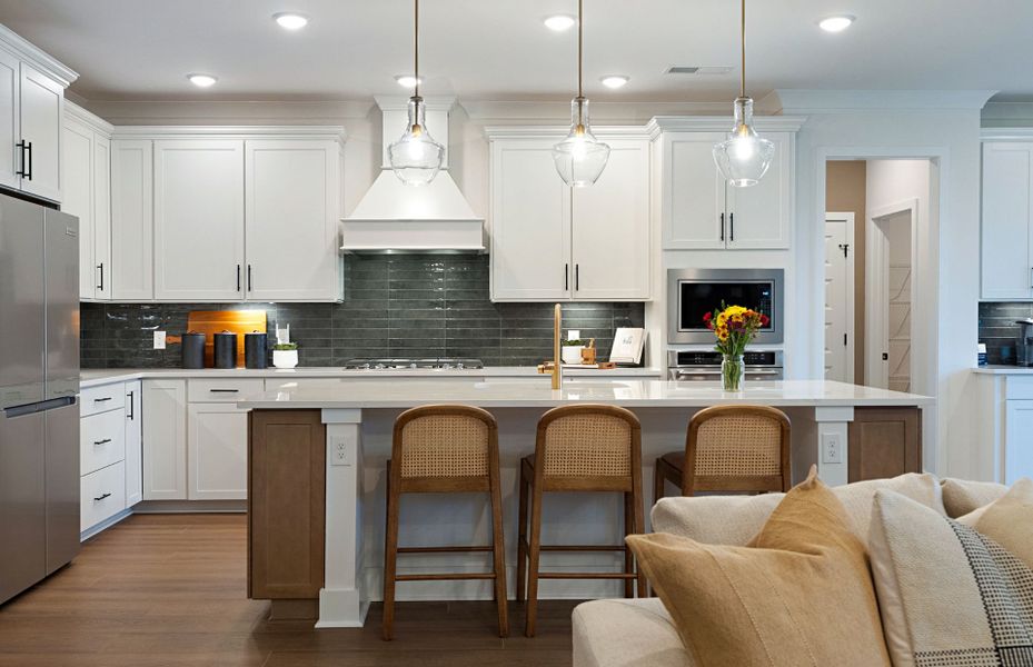 Inviting Kitchen at Millstone new home construction community in Hendersonville, TN
